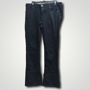 American Eagle Skinny Kick Black Jeans Sz 14 Long